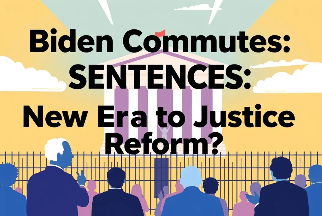 "Explore Biden's decision to commute sentences, signaling a transformative approach to justice reform and a path toward equity and rehabilitation."