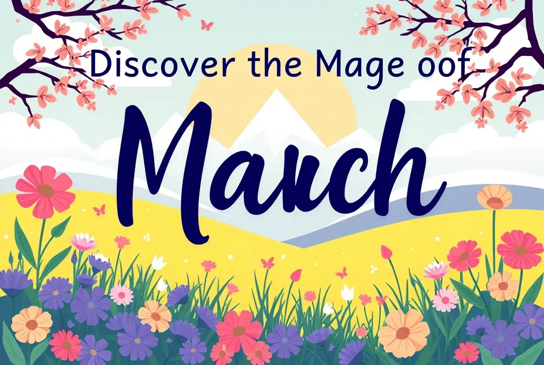 Embrace the beauty of March! Welcome spring with fresh perspectives, vibrant blooms, and a rejuvenated spirit. Discover the magic today!