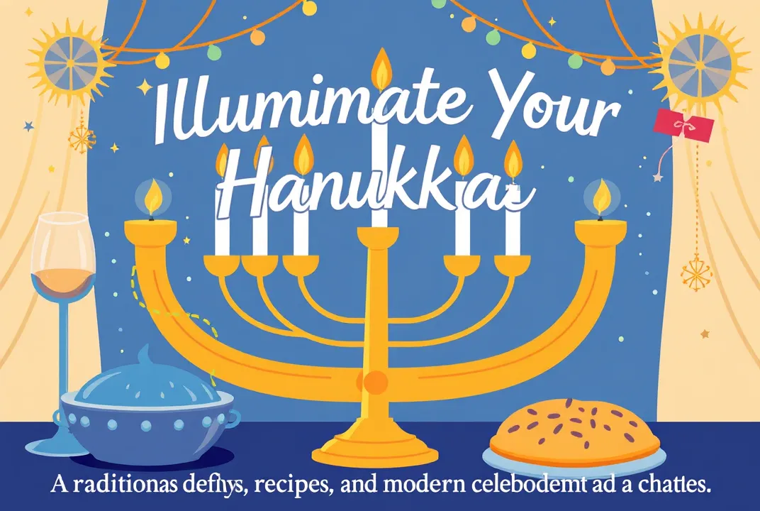 Discover the joy of Hanukkah with "Illuminate Your Hanukkah"—a guide filled with cherished traditions, delicious recipes, and modern celebration ideas!