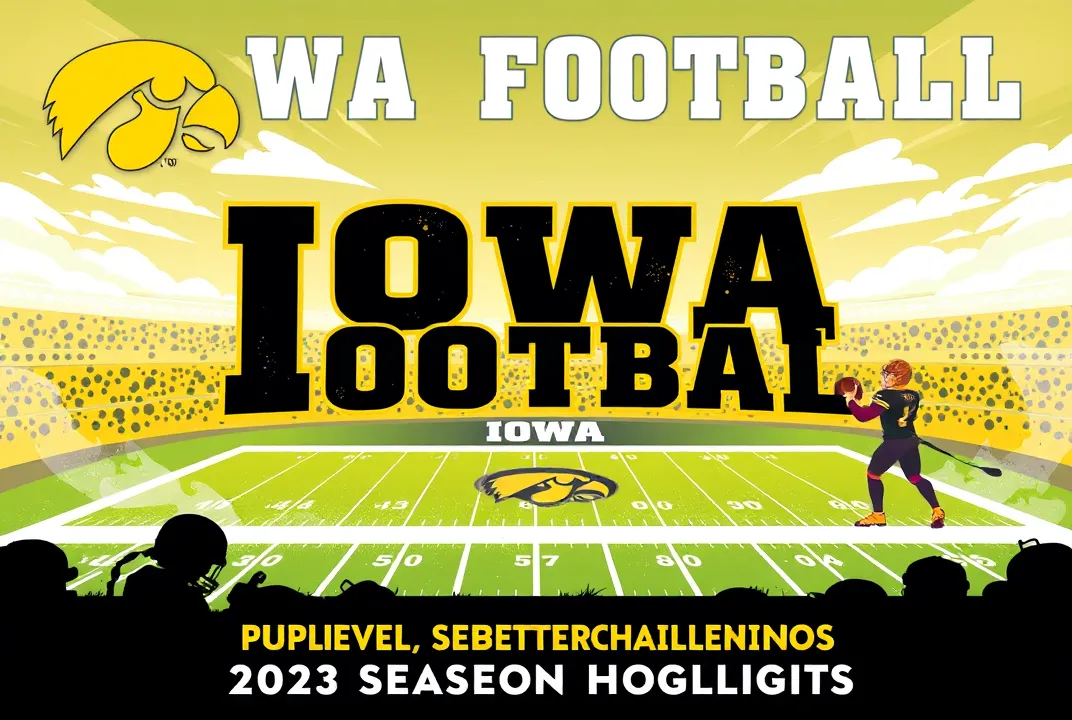 Dive into Iowa Football's rich tradition and relive the thrilling moments from the 2023 season that defined the Heartland's gridiron spirit!