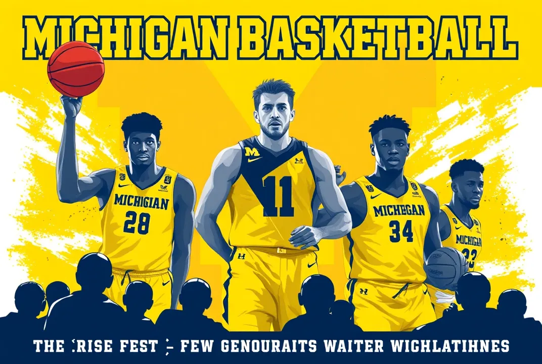 "Explore Michigan Basketball's thrilling transformation as a dynamic young team emerges, igniting passion and hope for a bright future!"