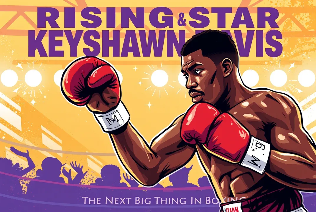 Meet Keyshawn Davis: a boxing sensation on the rise, combining skill, speed, and charisma. The future champion ready to take the ring by storm!