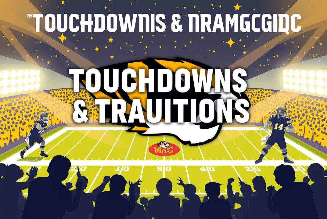 "Touchdowns & Traditions" explores the electrifying spirit of Mizzou football, celebrating fierce rivalries and passionate fans lighting up the season!