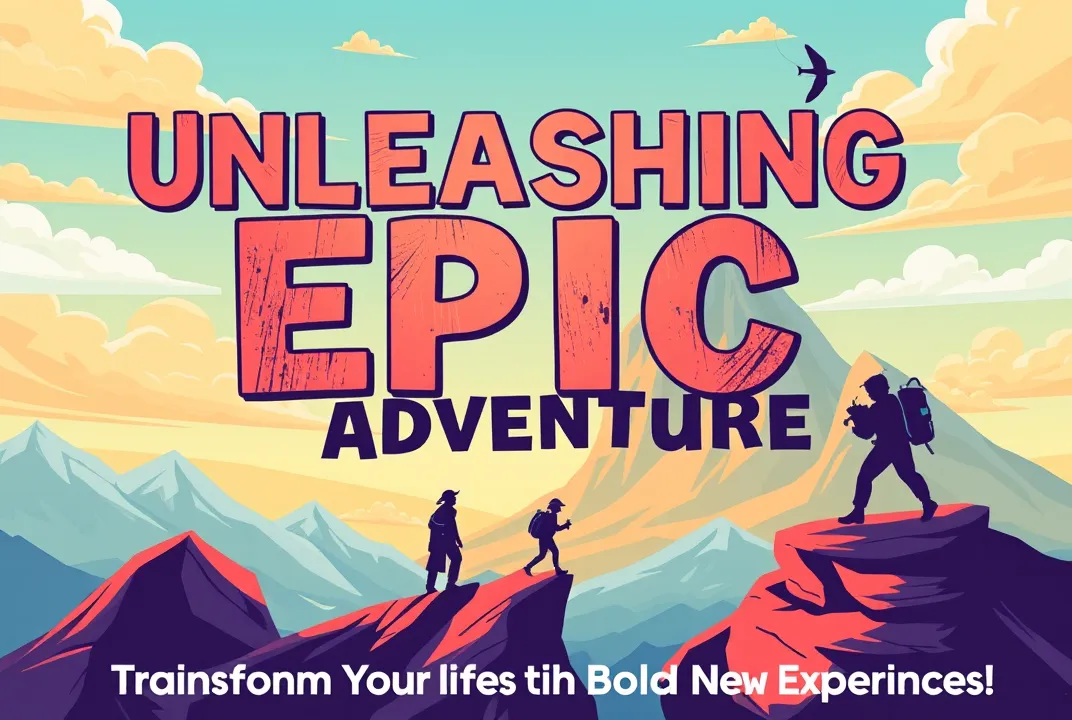 Unlock your potential with "Unleashing Epic Adventures"! Embrace bold experiences to transform your life and ignite your spirit of adventure.