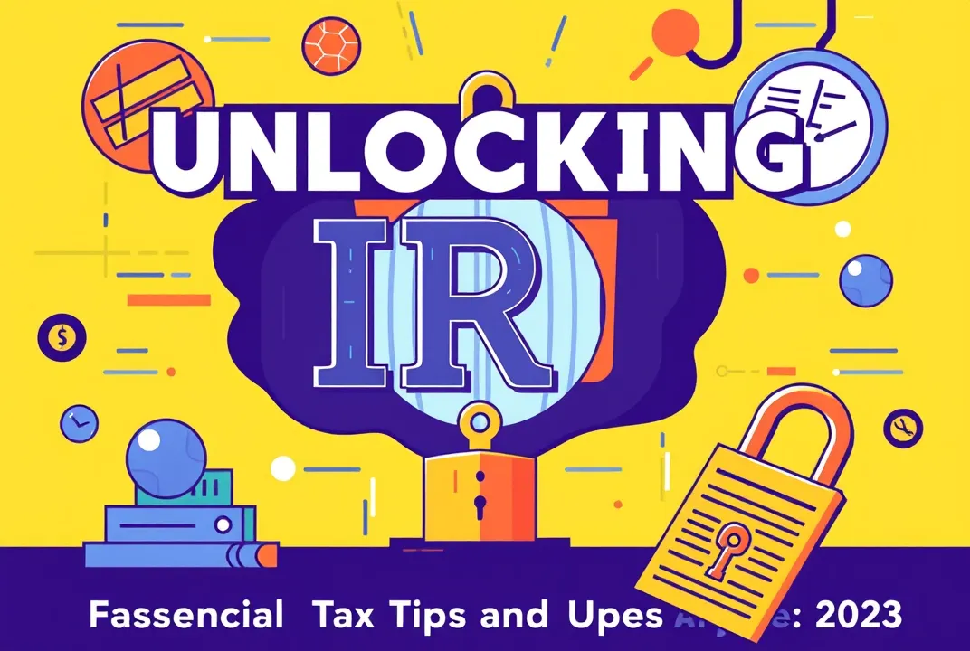 Discover crucial tax insights and updates for 2023! Unlock IRS mysteries with essential tips to maximize your refunds and minimize stress.