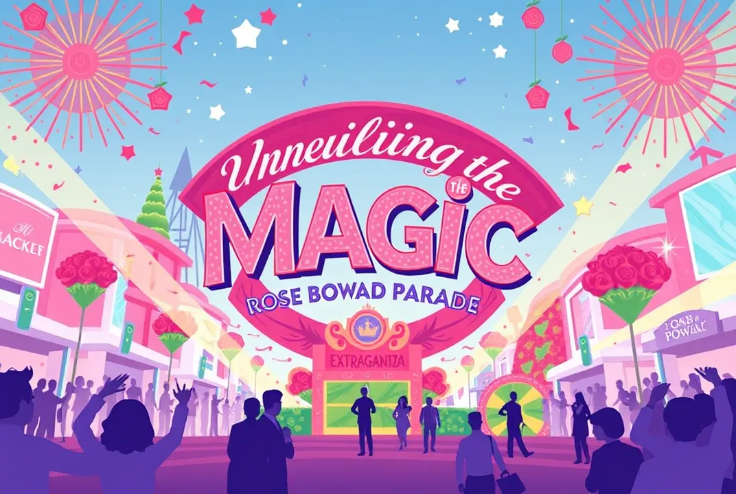 Join us for "Unveiling the Magic" as we explore the dazzling floats and enchanting performances of the 2024 Rose Bowl Parade! 🌹✨